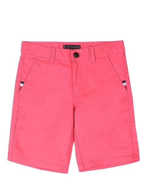 tommy-hilfiger-kids-pink-solid-shorts