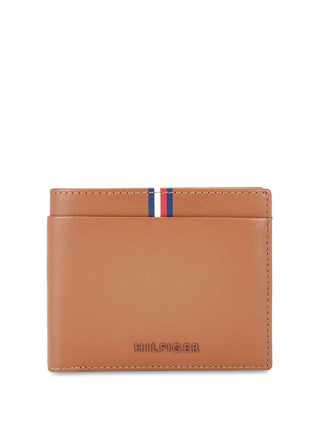 tommy hilfiger leather two fold wallet