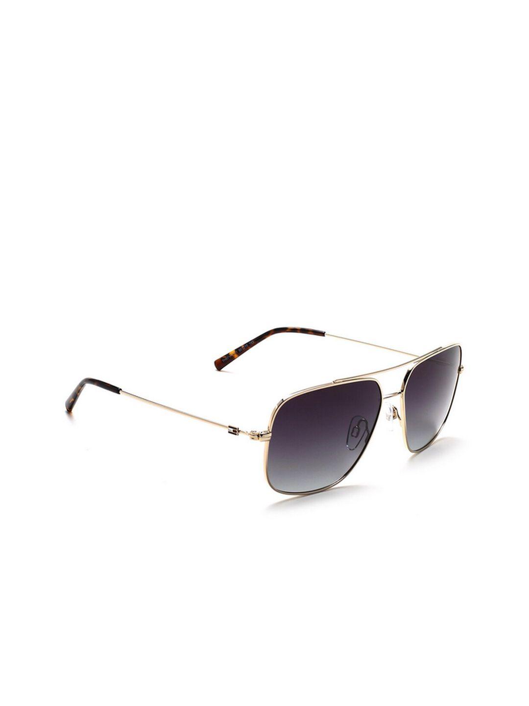 tommy hilfiger men square sunglasses with polarised and uv protected lens