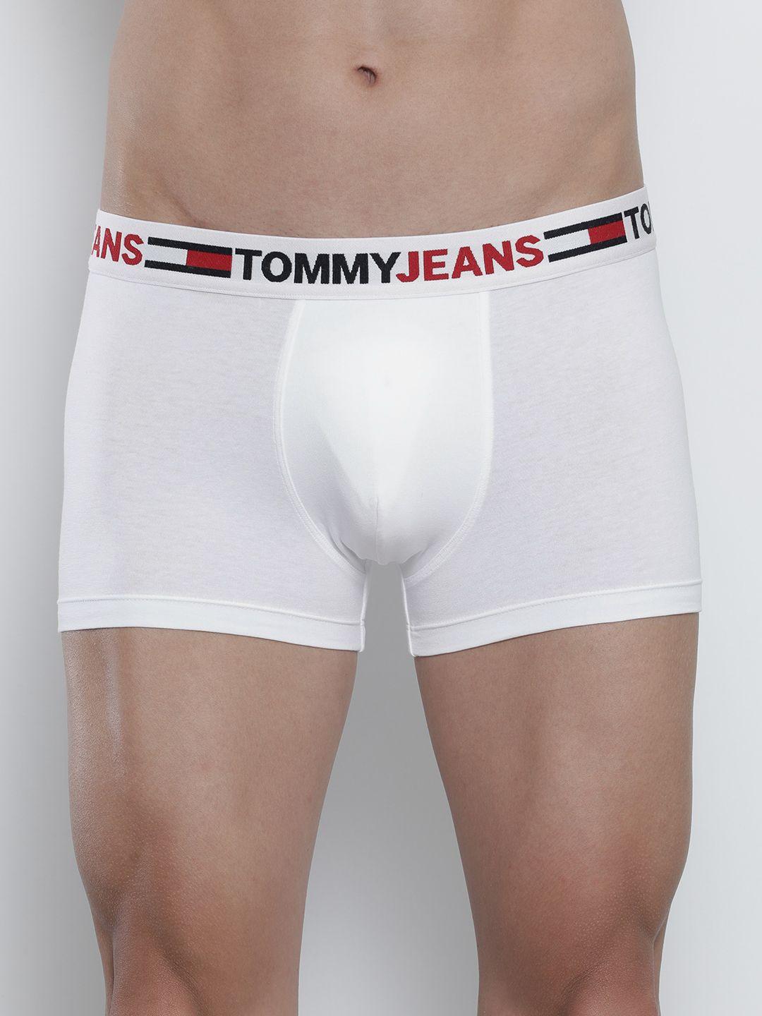 tommy hilfiger men white solid trunk p2ab4147