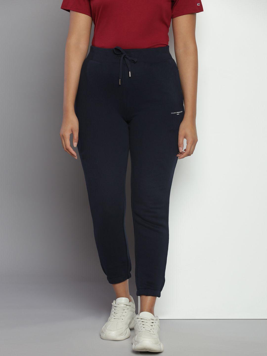 tommy hilfiger women mid-rise joggers