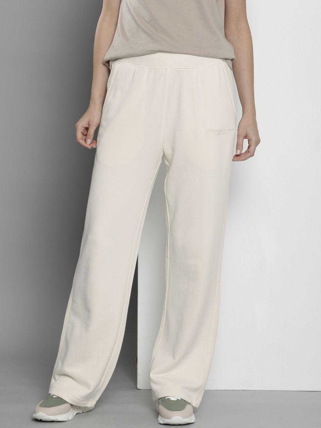 tommy hilfiger women relaxed fit track pants