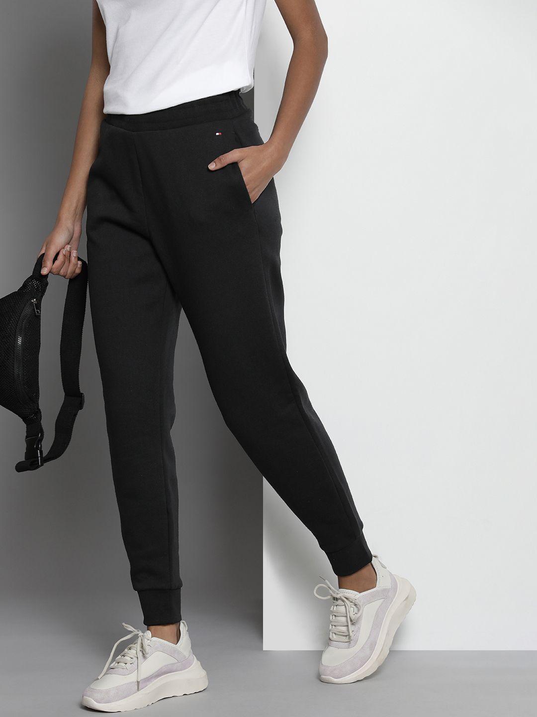 tommy hilfiger women solid joggers