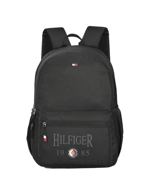 tommy hilfiger 31 ltrs black large laptop backpack