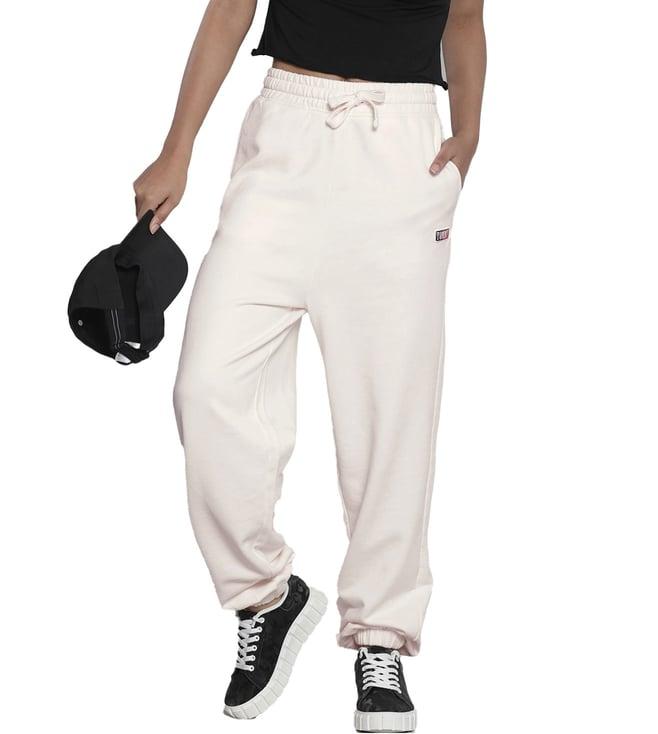 tommy hilfiger ancient white relaxed fit joggers