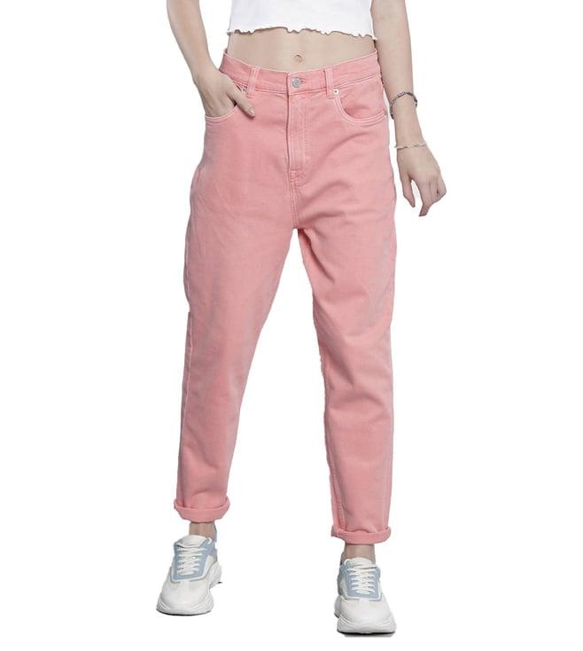 tommy hilfiger ballet pink slim fit trousers