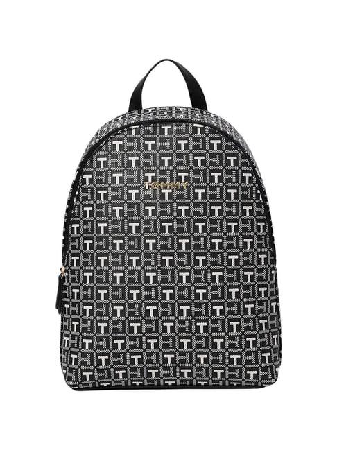 tommy hilfiger black jocelyn ii logo backpack