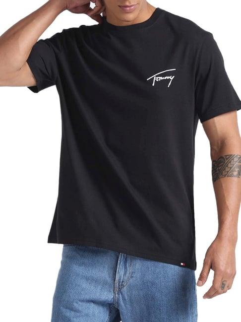 tommy hilfiger black regular fit t-shirt