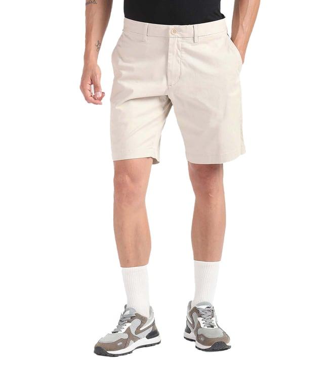 tommy hilfiger bleached stone solid regular fit shorts