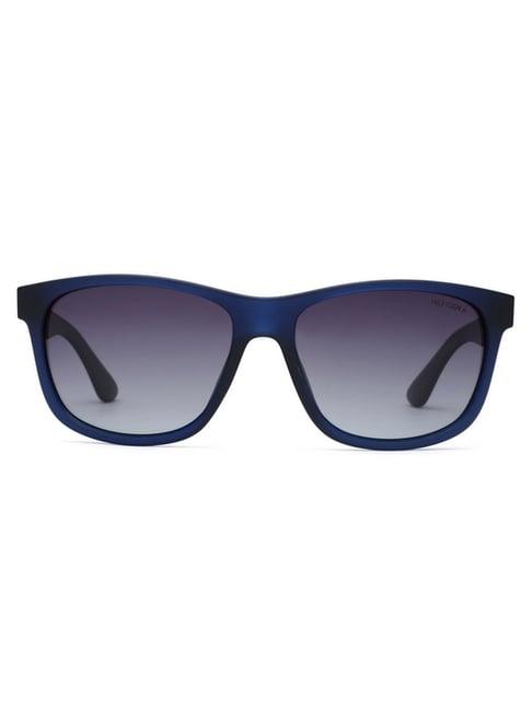 tommy hilfiger blue wayfarer unisex sunglasses