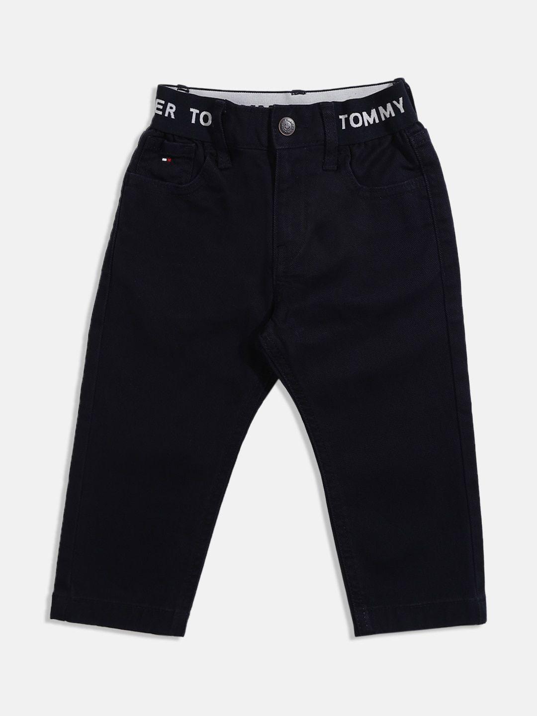 tommy hilfiger boys cotton trousers