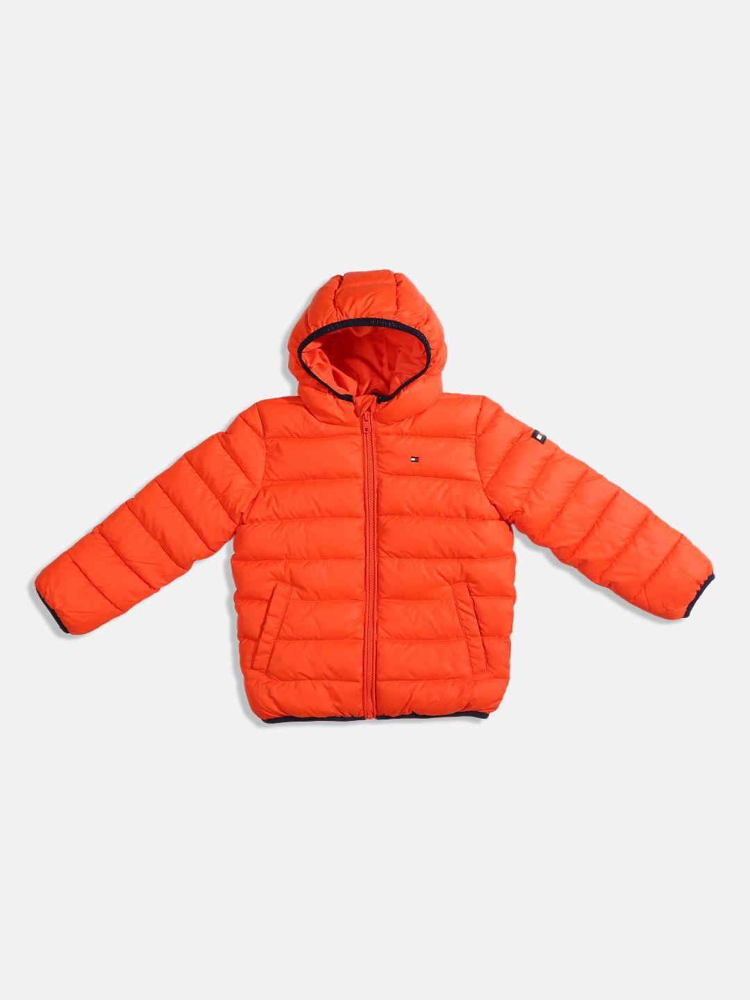 tommy hilfiger boys hooded padded jacket