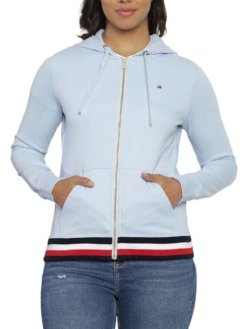 tommy hilfiger breezy blue regular fit hoodie