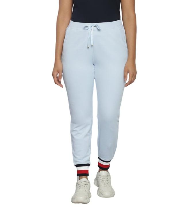 tommy hilfiger breezy blue regular fit joggers