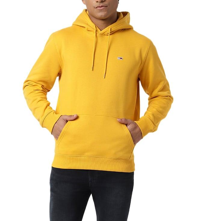 tommy hilfiger college gold regular fit hoodie