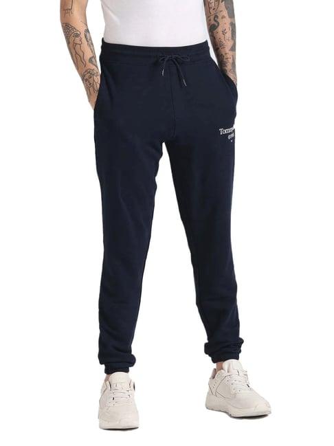 tommy hilfiger dark night navy slim fit joggers