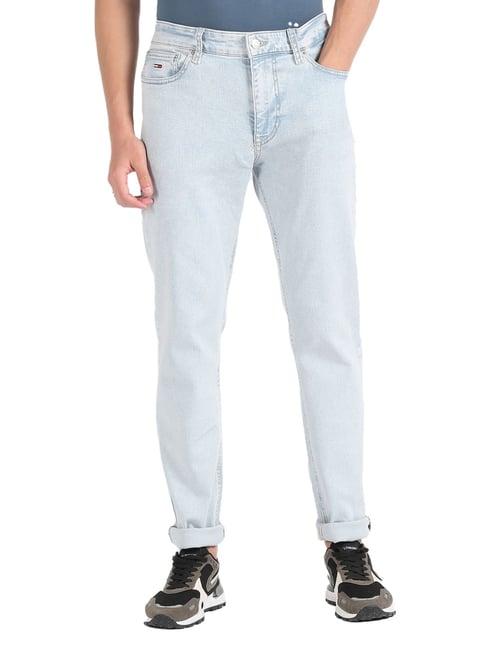 tommy hilfiger denim light cotton skinny fit jeans