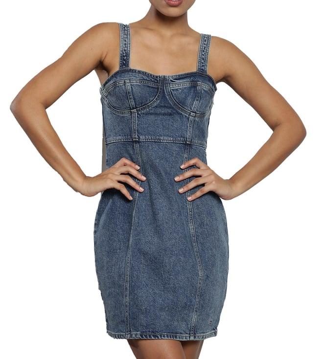 tommy hilfiger denim medium bodycon fit dress