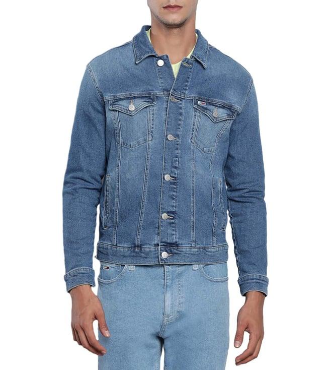 tommy hilfiger denim medium regular fit denim jacket