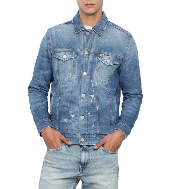 tommy hilfiger denim medium regular fit denim jacket