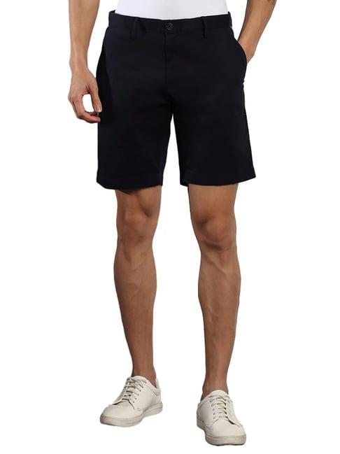 tommy hilfiger desert sky cotton regular fit striped shorts