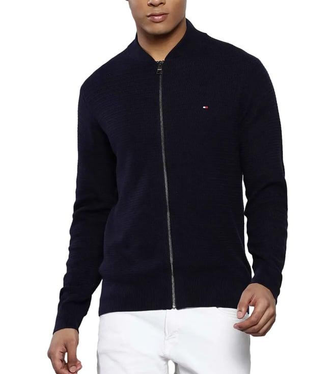 tommy hilfiger desert sky self regular fit sweater