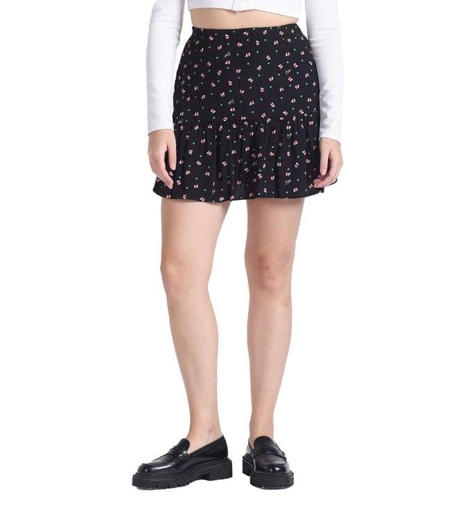 tommy hilfiger ditsy geo printed regular fit skirts