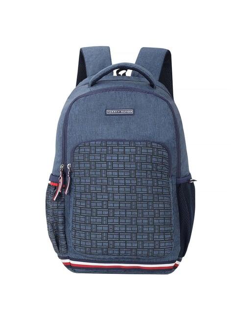 tommy hilfiger donovan 28 ltrs navy medium laptop backpack