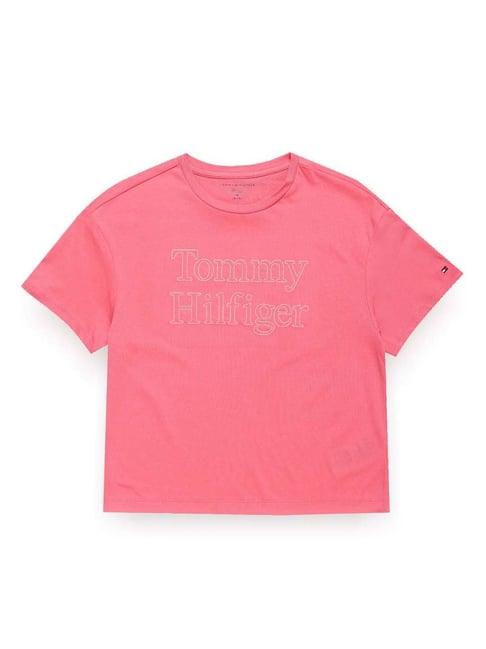 tommy hilfiger glamour pink regular fit t-shirt