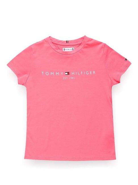 tommy hilfiger glamour pink slim fit t-shirt