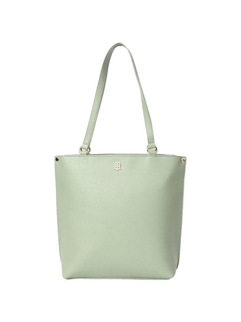 tommy hilfiger green luanne ii shoulder bag