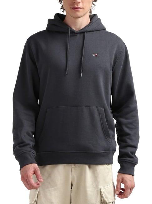 tommy hilfiger grey regular fit hoodie