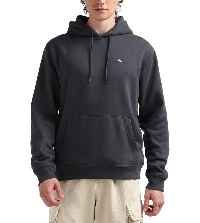 tommy hilfiger grey regular fit hoodie