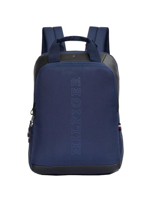 tommy hilfiger hornet 15 navy laptop backpack