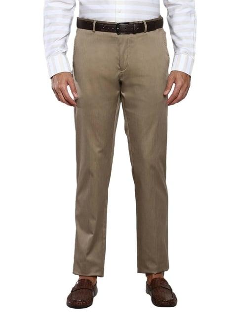 tommy hilfiger khaki cotton straight fit chinos