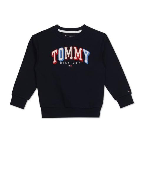 tommy hilfiger kids desert sky logo regular fit sweatshirt