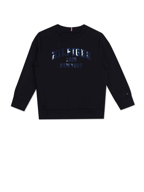 tommy hilfiger kids desert sky logo regular fit sweatshirt