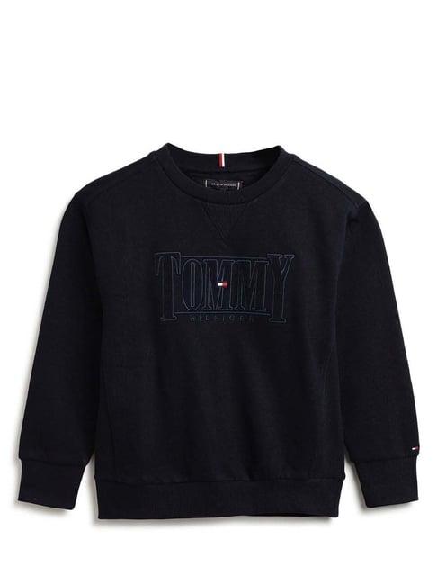 tommy hilfiger kids desert sky logo regular fit sweatshirt