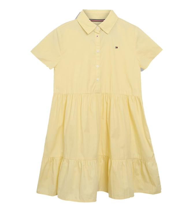 tommy hilfiger kids lemon zest regular fit dress