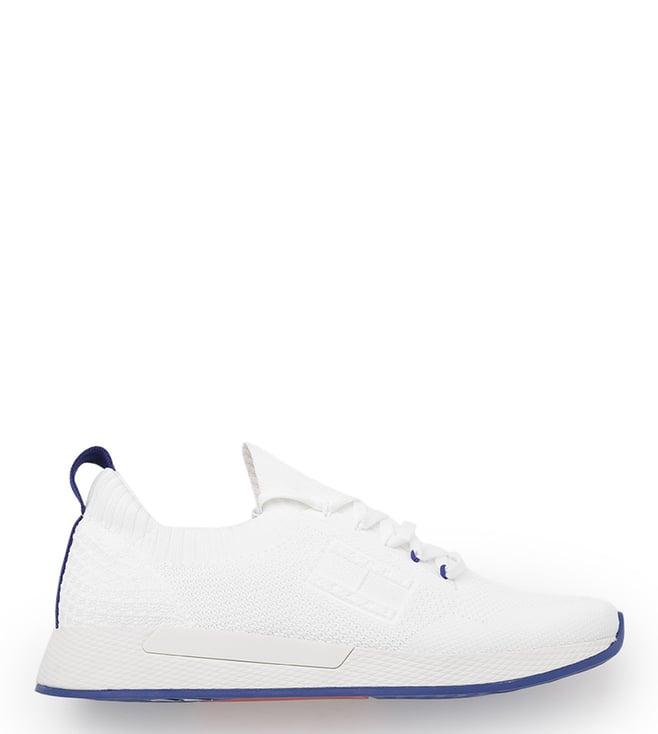 tommy hilfiger men's ecru sneakers