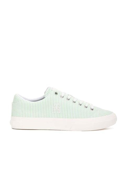 tommy hilfiger men's green casual sneakers