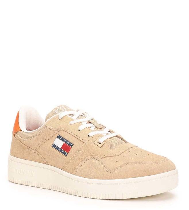tommy hilfiger men's tawny sand sneakers
