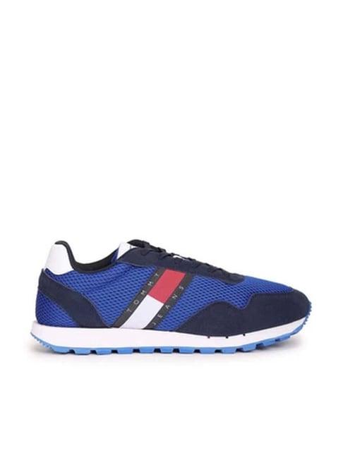 tommy hilfiger men's ultra blue casual sneakers