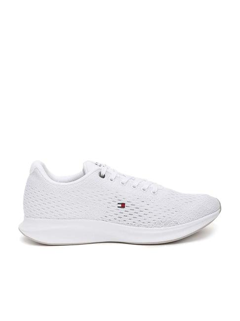 tommy hilfiger men's white casual sneakers