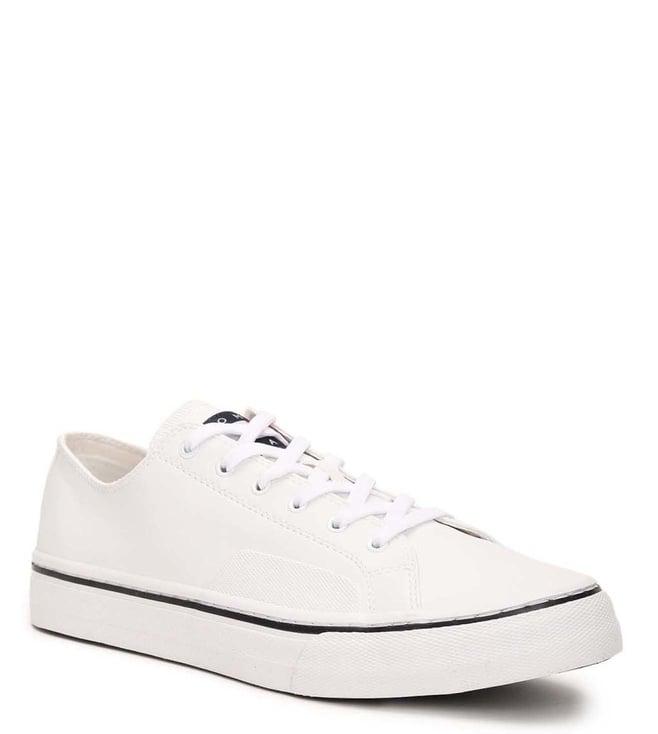 tommy hilfiger men's white sneakers