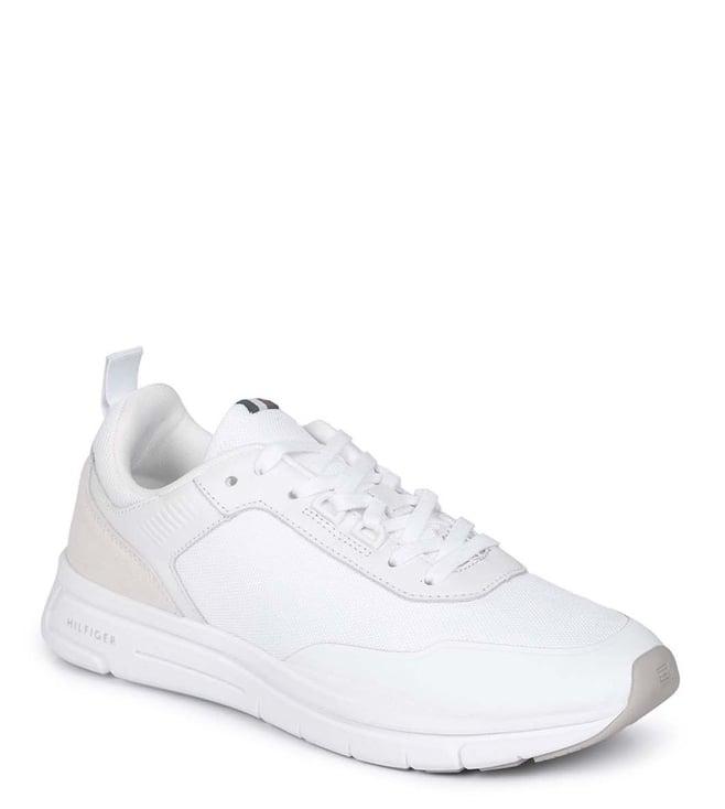 tommy hilfiger men's white sneakers