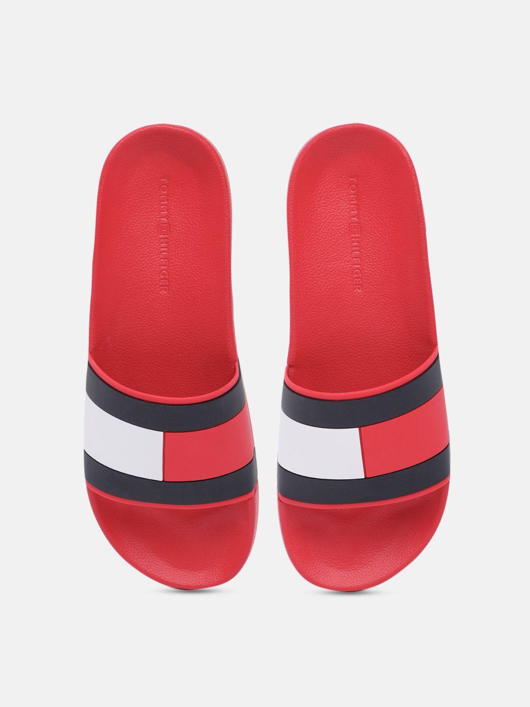 tommy hilfiger men colourblocked sliders