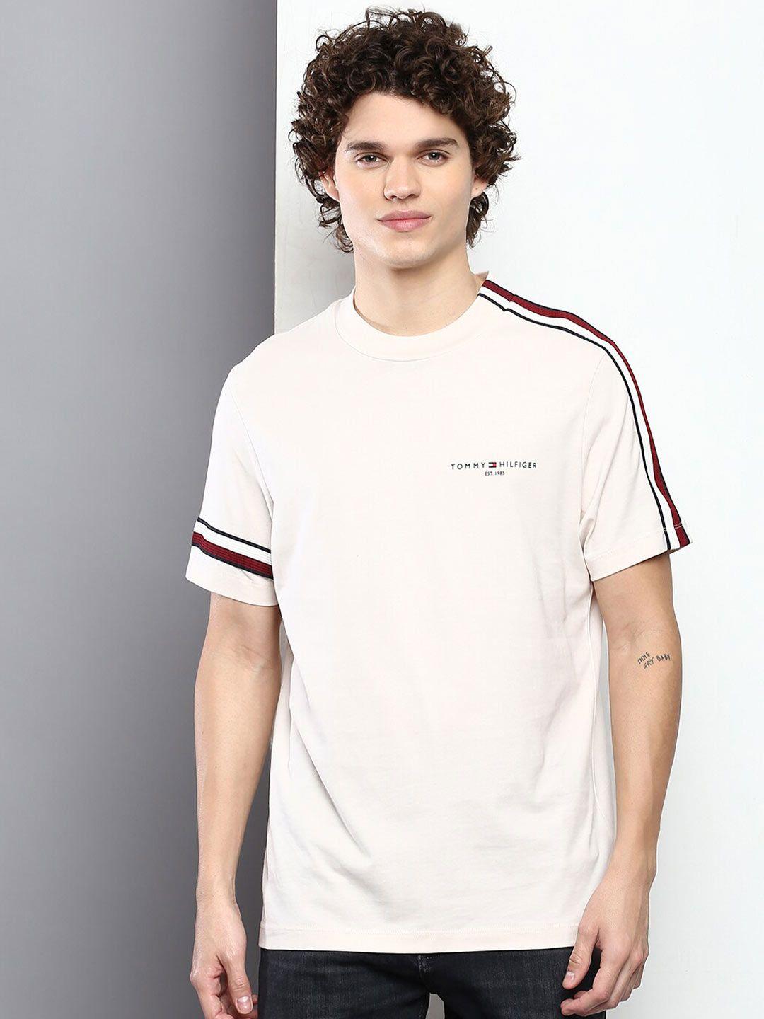 tommy hilfiger men cotton round neck t-shirt