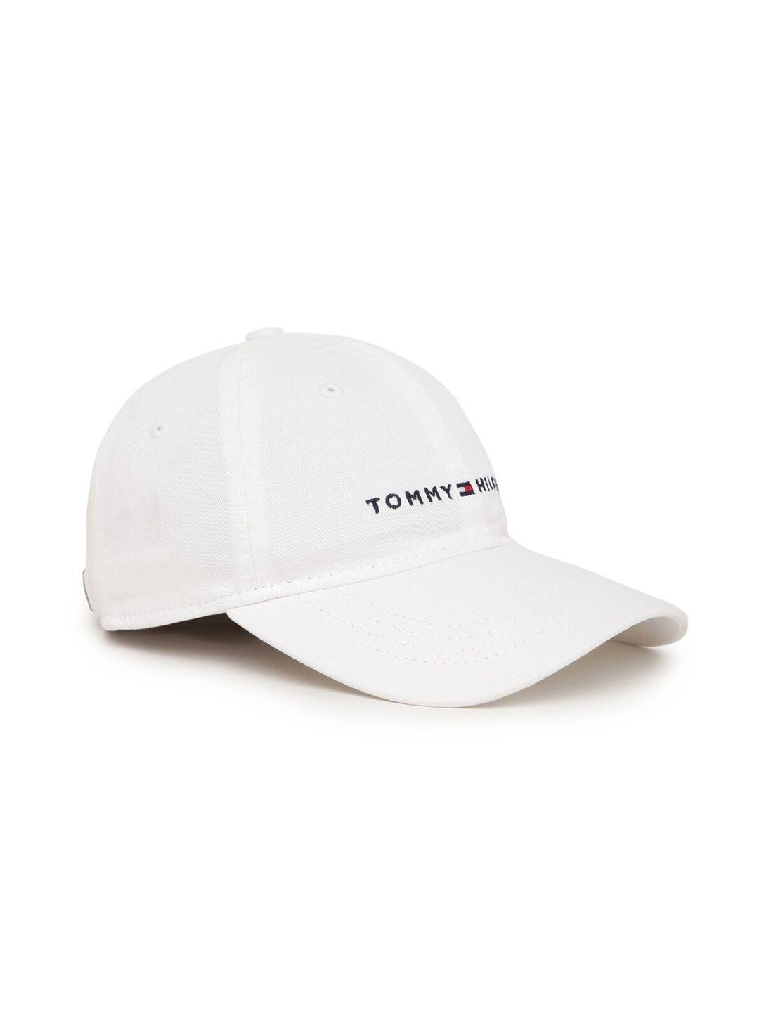 tommy hilfiger men embroidered cotton baseball cap