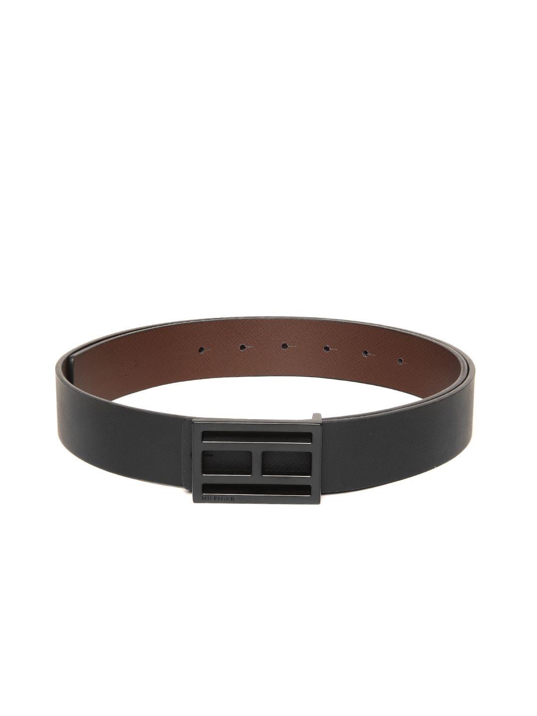 tommy hilfiger men reversible leather belt